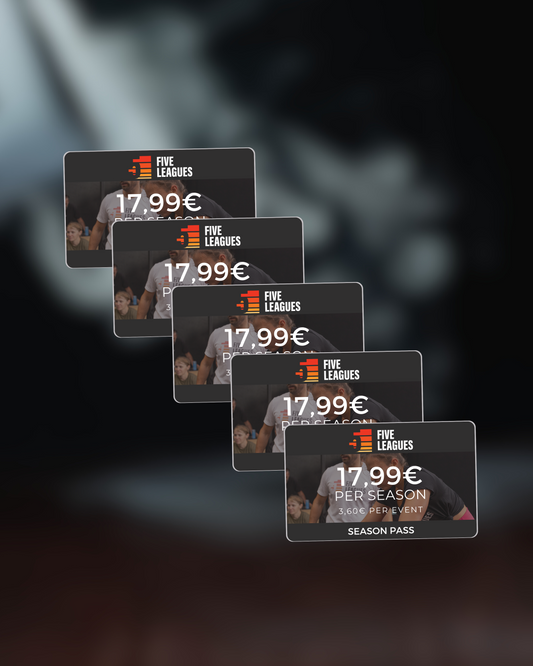 Small Season Pass Bundle (5 Season Passes) August - December 2025